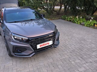 2019 Lada (ВАЗ) Vesta SW I, серый, 1300000 рублей, вид 1