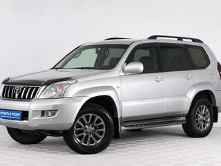 2007 Toyota Land Cruiser Prado 5-speed 120 Series, серебристый, 2039000 рублей, вид 3