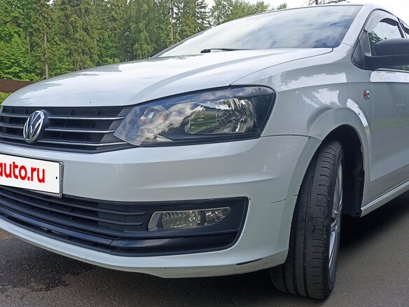 2018 Volkswagen Polo V Рестайлинг, белый, 780000 рублей - вид 7