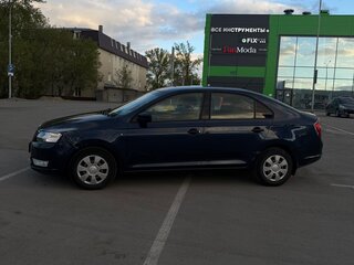 2014 Skoda Rapid I, синий, 540000 рублей, вид 5
