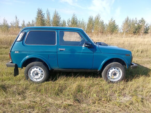 2012 Lada (ВАЗ) 2121 (4x4) I Рестайлинг, синий, 270000 рублей - вид 1