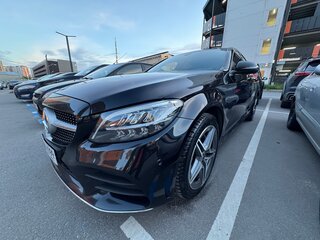2019 Mercedes-Benz C-Класс 200 IV (W205) Рестайлинг, чёрный, 3350000 рублей, вид 3