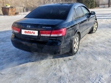 2008 Hyundai Sonata V (NF) Рестайлинг, чёрный, 600000 рублей - вид 4