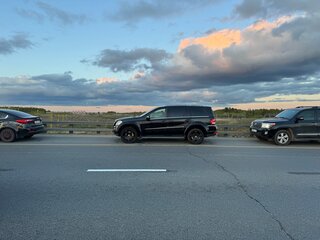 2008 Mercedes-Benz GL-Класс 500 I (X164), чёрный, 1400000 рублей, вид 2