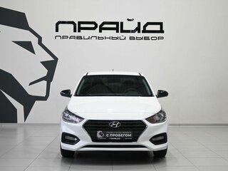 2017 Hyundai Solaris II, белый, 1039900 рублей, вид 2