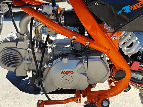 2024 Kayo Evolution YX140EM, оранжевый, 95000 рублей - вид 10