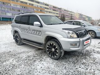 2005 Toyota Land Cruiser Prado 120 Series, серебристый, 1650000 рублей, вид 3