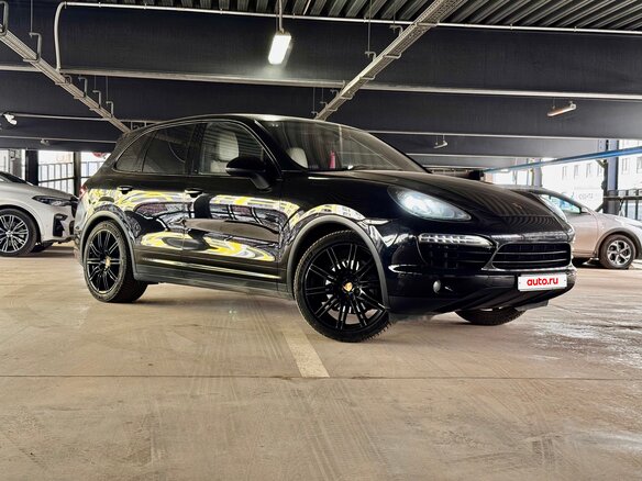2012 Porsche Cayenne Diesel II (958), чёрный, 2650000 рублей - вид 2