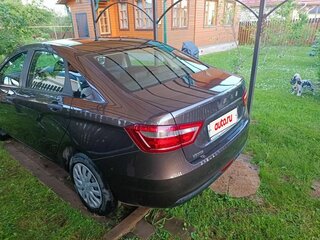 2017 Lada (ВАЗ) Vesta I, коричневый, 950000 рублей, вид 4