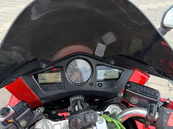 2003 Honda VFR 800, красный, 500000 рублей - вид 8