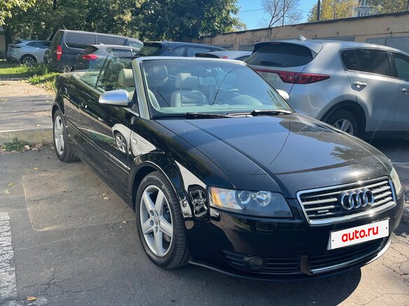 2005 Audi A4 II (B6), чёрный, 2300000 рублей - вид 4