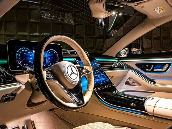 2026 Mercedes-Benz Maybach S-Класс 680 II (Z223), чёрный, 13890000 рублей - вид 25