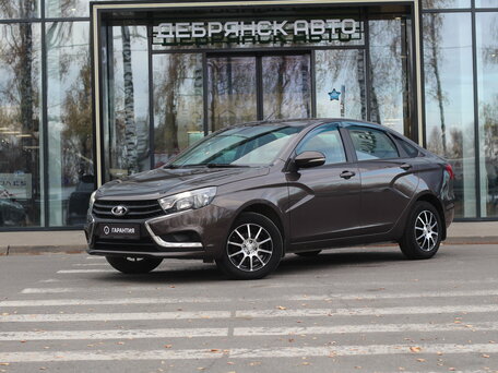 2017 Lada (ВАЗ) Vesta I, коричневый, 945000 рублей, вид 1