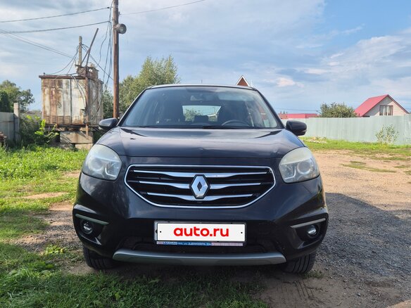 2012 Renault Koleos I Рестайлинг, чёрный - вид 1