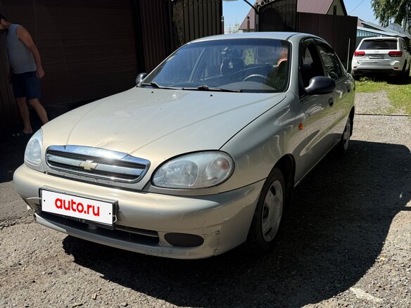 2006 Chevrolet Lanos I, серебристый