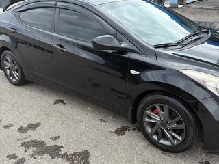 2011 Hyundai Elantra V (MD), чёрный, 650000 рублей, вид 2