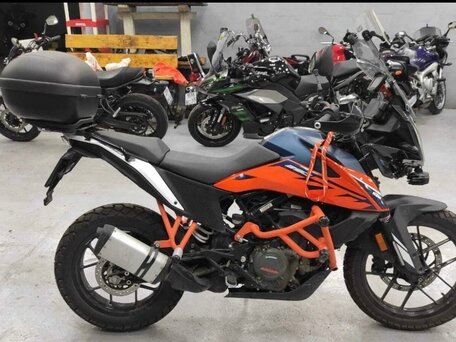 2022 KTM 390 Adventure, оранжевый, 660000 рублей, вид 1