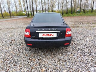 2007 Lada (ВАЗ) Priora I, чёрный, 220000 рублей, вид 3