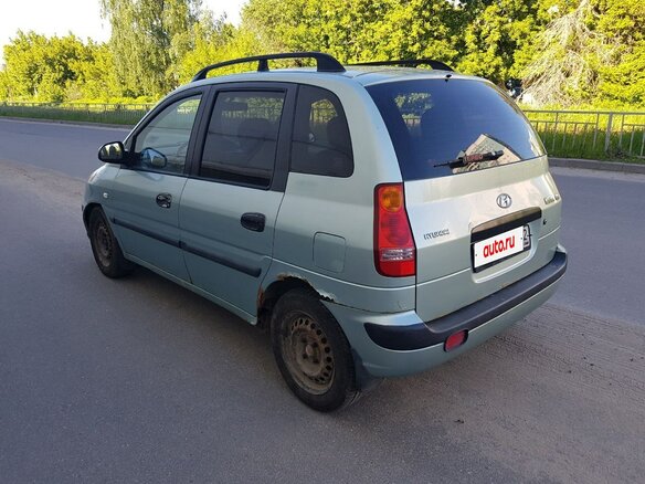 2002 Hyundai Matrix I, зелёный, 270000 рублей - вид 7