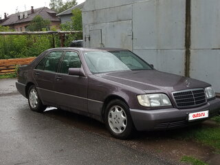 1992 Mercedes-Benz S-Класс 400 III (W140), коричневый, 1499000 рублей, вид 2