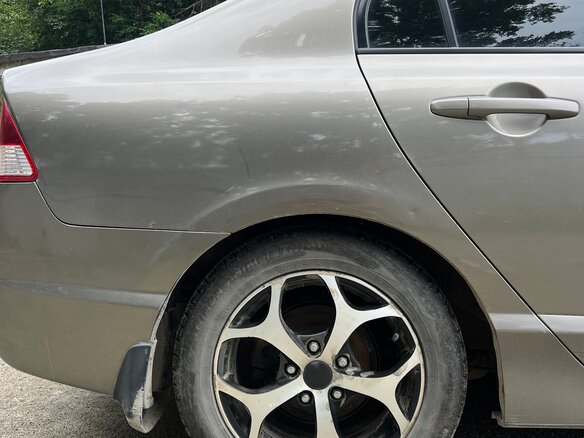 2008 Honda Civic VIII Рестайлинг, серый, 600000 рублей - вид 16