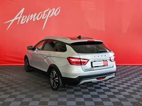 2020 Lada (ВАЗ) Vesta SW Cross I, серебристый, 1060000 рублей, вид 3