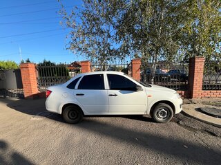 2014 Lada (ВАЗ) Granta I, белый, 375000 рублей, вид 3