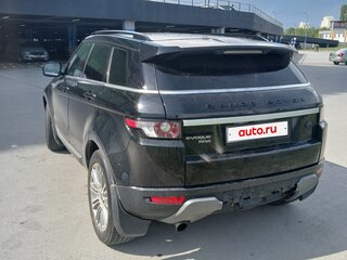 2012 Land Rover Range Rover Evoque 6-speed I, чёрный, 1470000 рублей, вид 3
