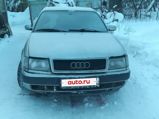 1991 Audi 100 IV (C4), серый, 160000 рублей, вид 2