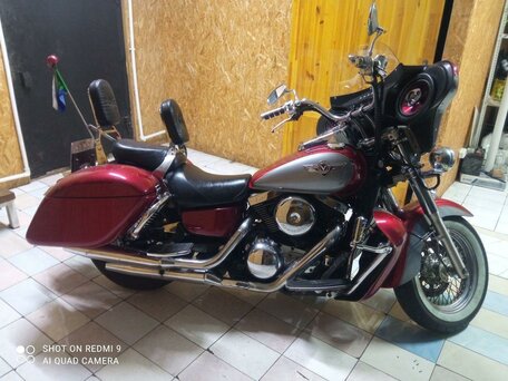 1999 Kawasaki VN1500 Vulcan, красный, 425000 рублей, вид 1