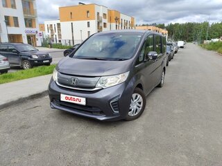 2018 Honda Stepwgn V Рестайлинг, серый, 1849000 рублей, вид 3