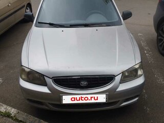 2001 Hyundai Accent ТагАЗ II, серый, 230000 рублей, вид 2