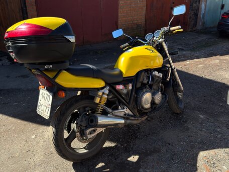 1993 Honda CB 400 Super Four, жёлтый, 270000 рублей, вид 1