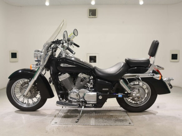 2008 Honda Shadow 750, чёрный, 440000 рублей - вид 2