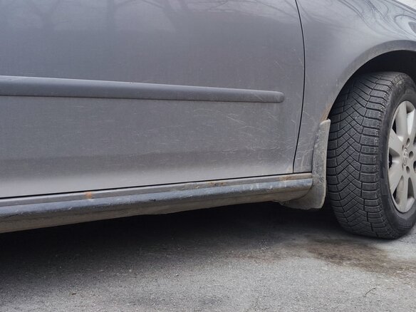 2008 Volkswagen Golf V, серый, 498000 рублей - вид 12