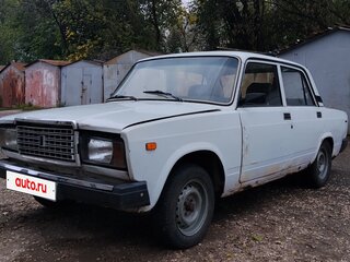 2004 Lada (ВАЗ) 2107, белый, 55000 рублей, вид 1