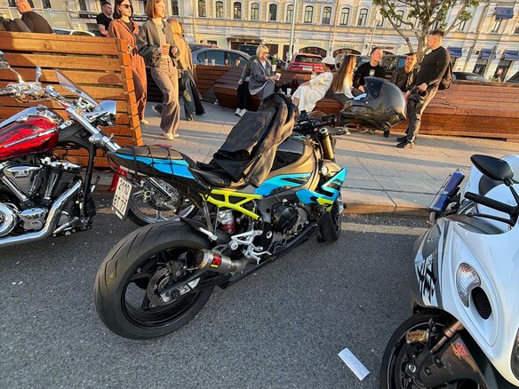 2025 BMW S 1000 R, голубой, 2500000 рублей - вид 1