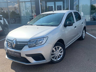 2018 Renault Logan II Рестайлинг, серебристый, 669000 рублей, вид 2