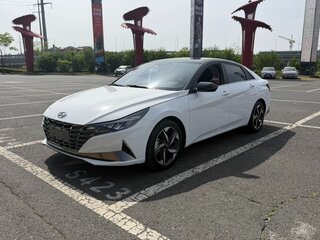 2022 Hyundai Elantra VII (CN7), белый, 1539000 рублей, вид 1