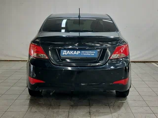 2014 Hyundai Solaris I Рестайлинг, чёрный, 580000 рублей, вид 5