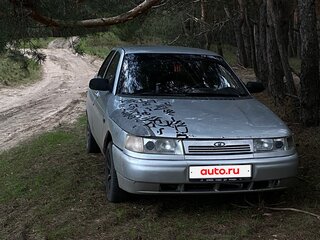 2002 Lada (ВАЗ) 2110, серебристый, 80000 рублей, вид 2