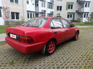 1993 Toyota Corolla VII (E100), красный, 120000 рублей, вид 2