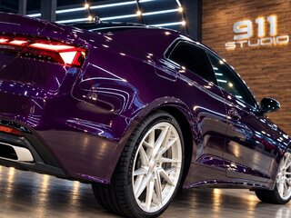 2021 Audi A5 45 TFSI II (F5) Рестайлинг, фиолетовый, 4450000 рублей, вид 4