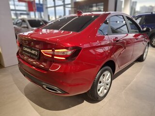 2026 Lada (ВАЗ) Vesta I Рестайлинг (NG), красный, 1880000 рублей, вид 4