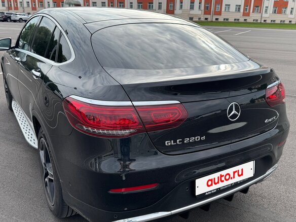 2019 Mercedes-Benz GLC Coupe 220 d I (C253) Рестайлинг, чёрный, 5400000 рублей - вид 5