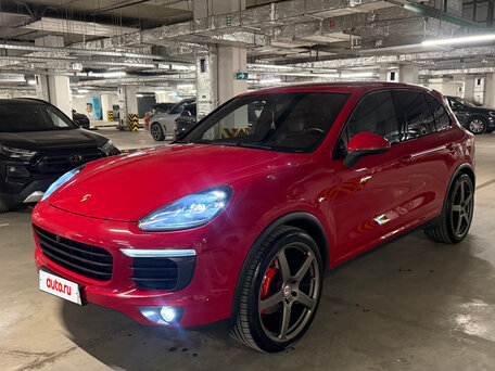 2015 Porsche Cayenne Diesel II Рестайлинг (958), красный, 4100000 рублей, вид 1