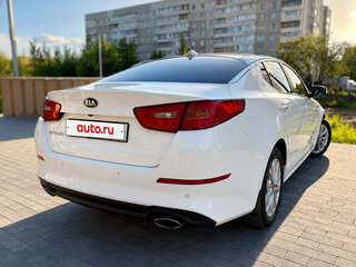2015 Kia Optima III Рестайлинг, белый, 1490000 рублей, вид 4