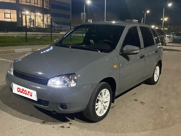 2011 Lada (ВАЗ) Kalina I, серебристый, 430000 рублей