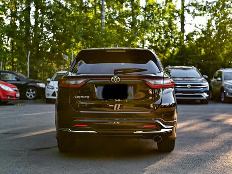 2017 Toyota Harrier III (XU60) Рестайлинг, чёрный, 2345000 рублей, вид 4
