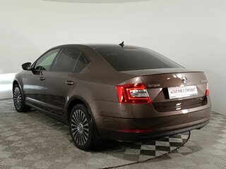 2017 Skoda Octavia III (A7) Рестайлинг, коричневый, 1860000 рублей, вид 5